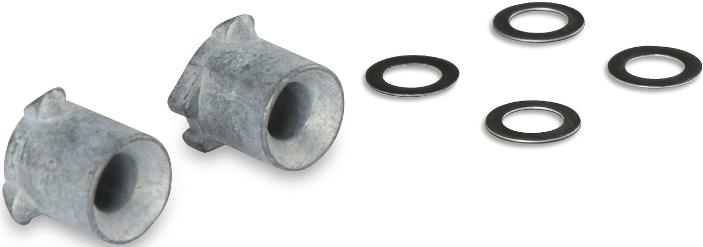 STRAIGHT DISCHARGE NOZZLE & SCREWS,.040",(2)