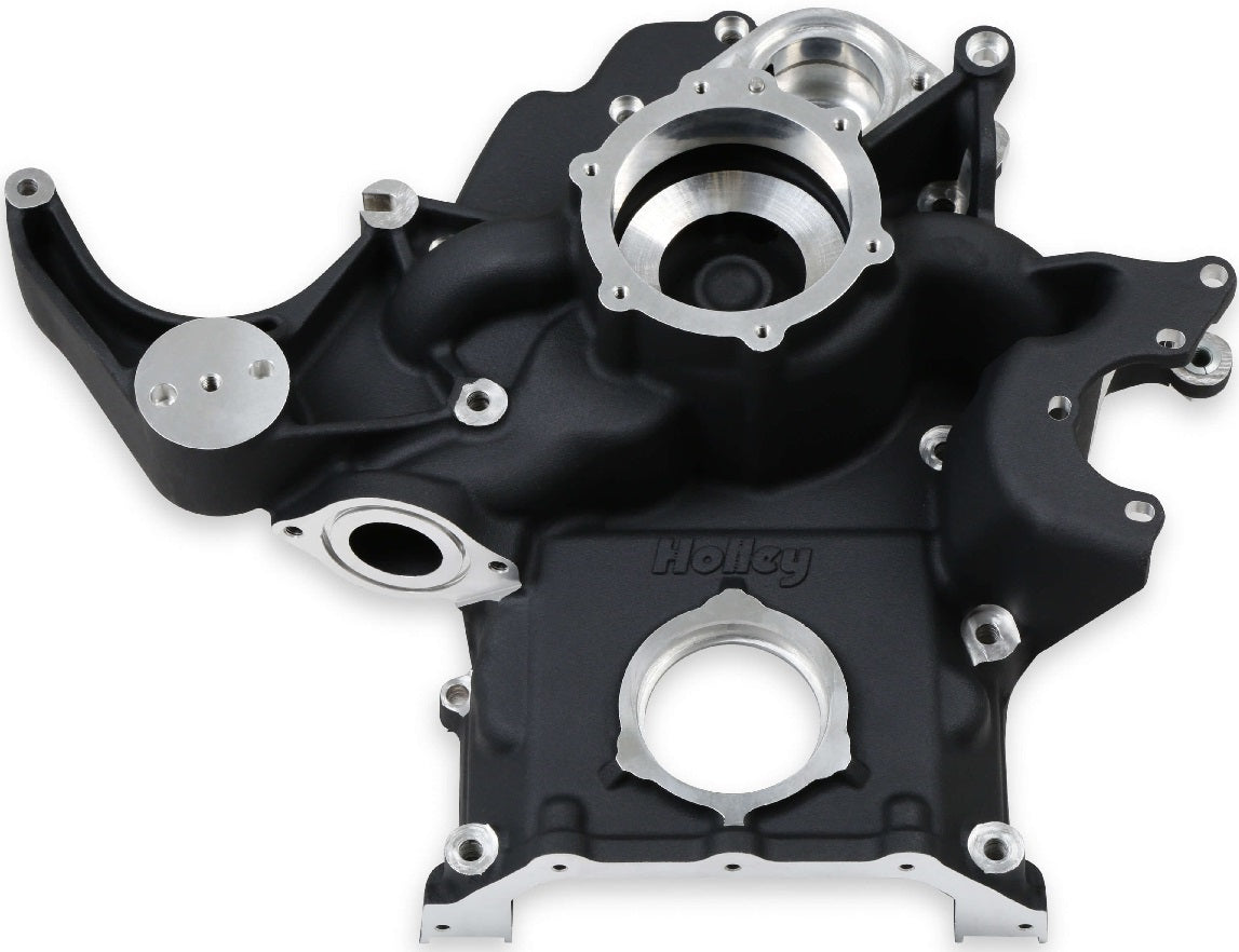 HEMI FRONT ENGINE KIT,MID-MOUNT,WP,AC,ALTERNATOR,PS,BLACK