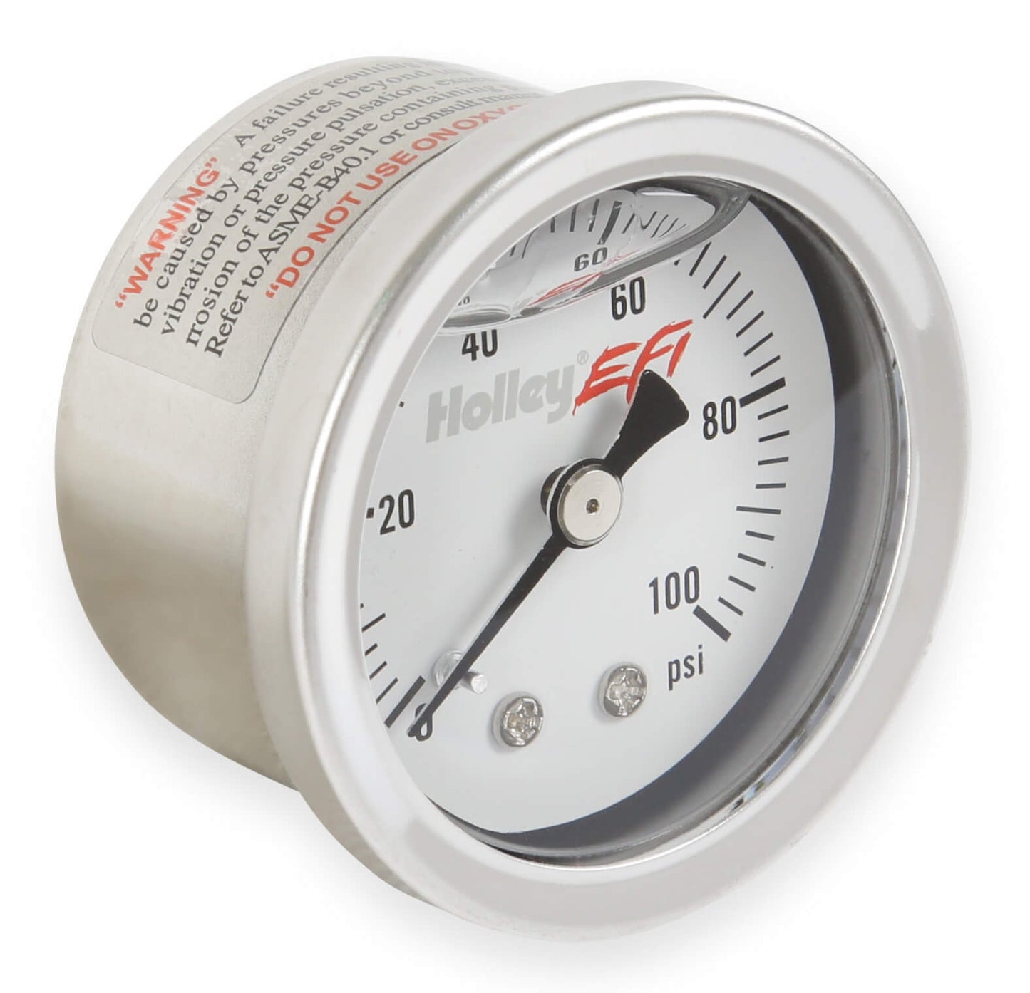 FUEL GAUGE,1 1/2",100 PSI,1/8" NPT