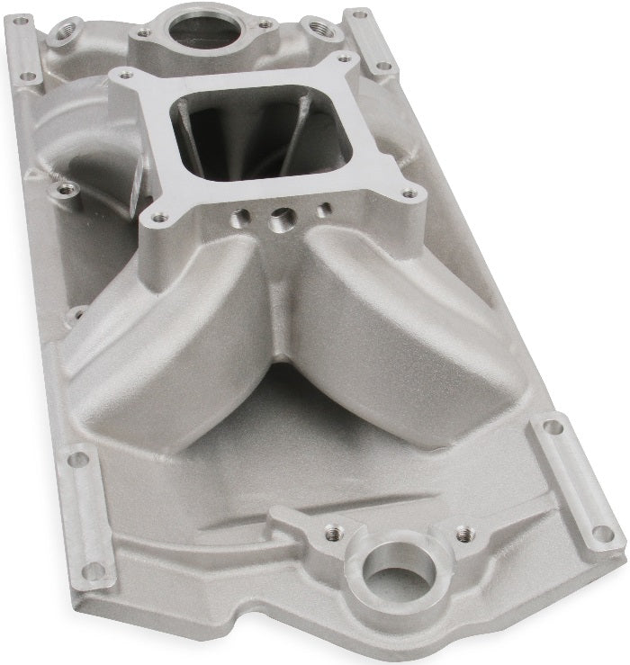 INTAKE MANIFOLD,SBC,96-02 L31 VORTEC,SINGLE-PLANE,4150,SATIN