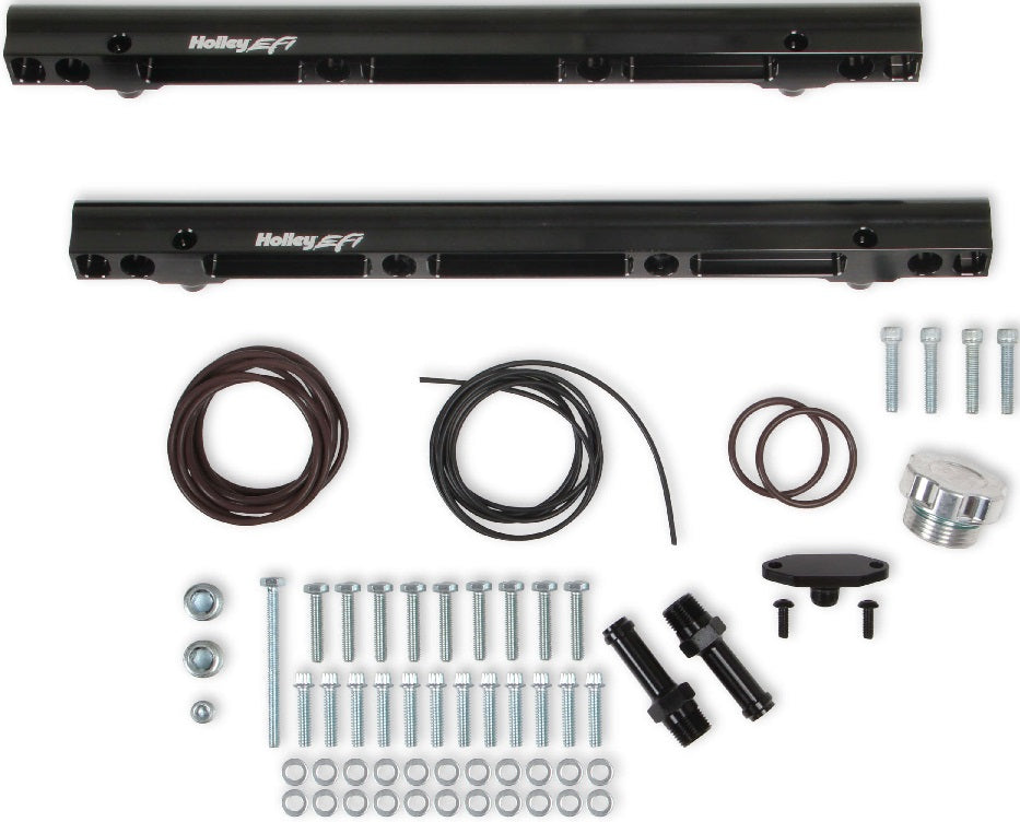 EFI HEMI HI-RAM MANIFOLD,105MM THROTTLE BODY,BLACK