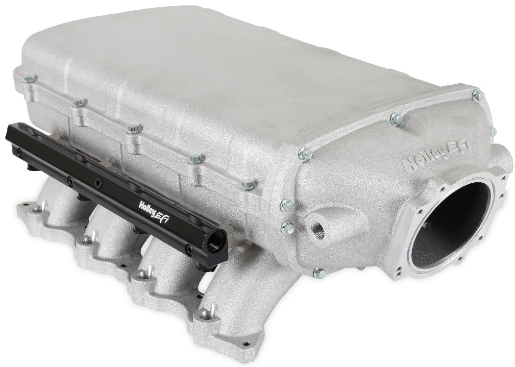 INTAKE MANIFOLD KIT,ULTRA LO-RAM, COYOTE,15-20 GT350 19-22 GT500,93MM RND,SATIN