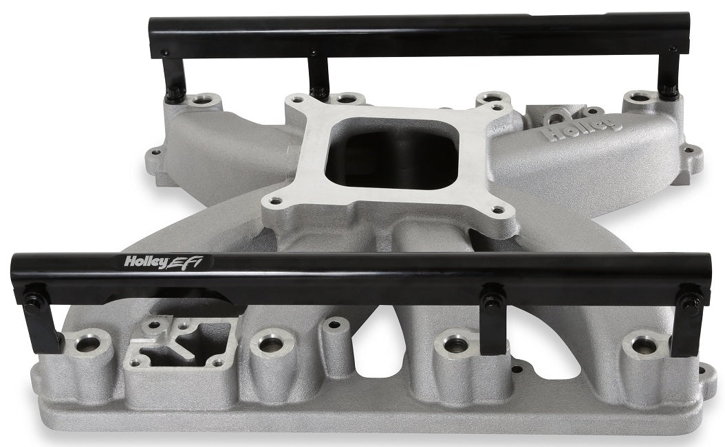 INTAKE MANIFOLD KIT,GEN III HEMI,W/FUEL RAILS,4150 EFI,SATIN
