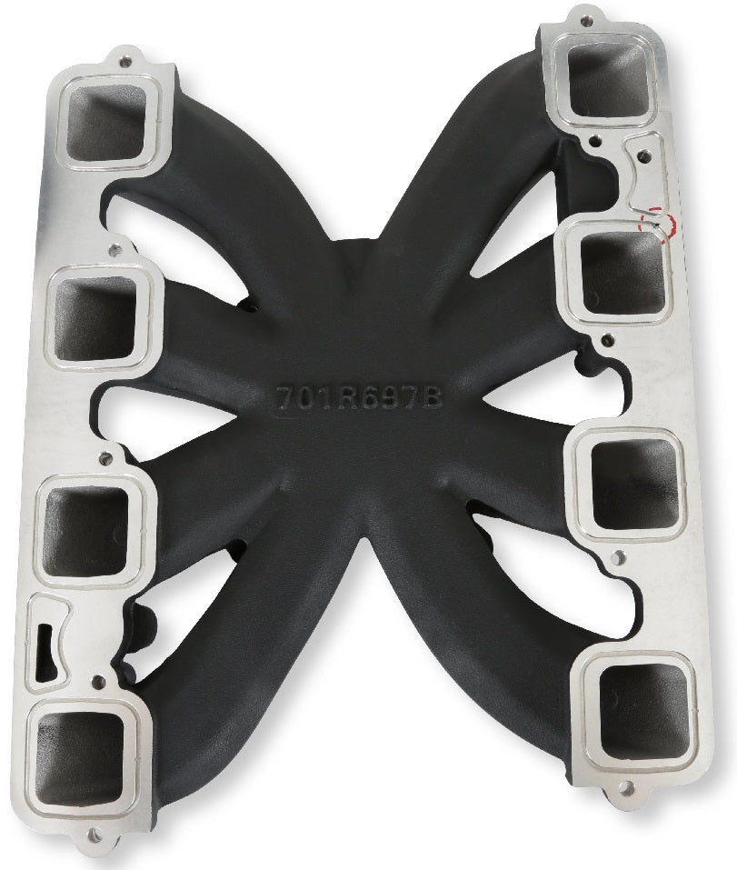 INTAKE MANIFOLD KIT,GEN III HEMI,4150 CARBURETOR,BLACK