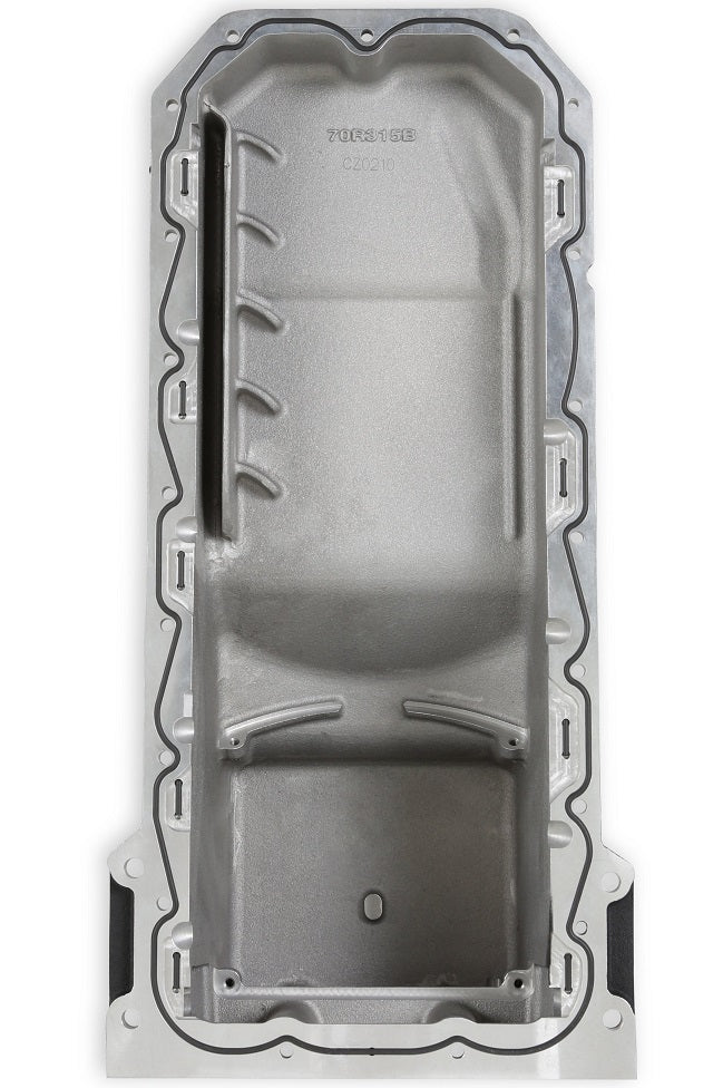 OIL PAN KIT,REAR-SUMP,GEN III HEMI HELLCAT,2015-UP 6.2L,BLACK