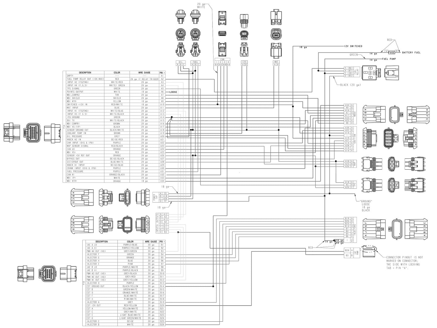 TERMINATOR X FOXBODY MPFI WIRE,HARNESS