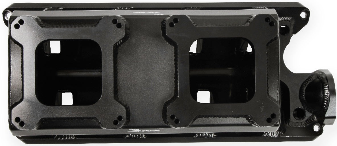 INTAKE MANIFOLD,SBF,4150 X 2,FAB,BLACK