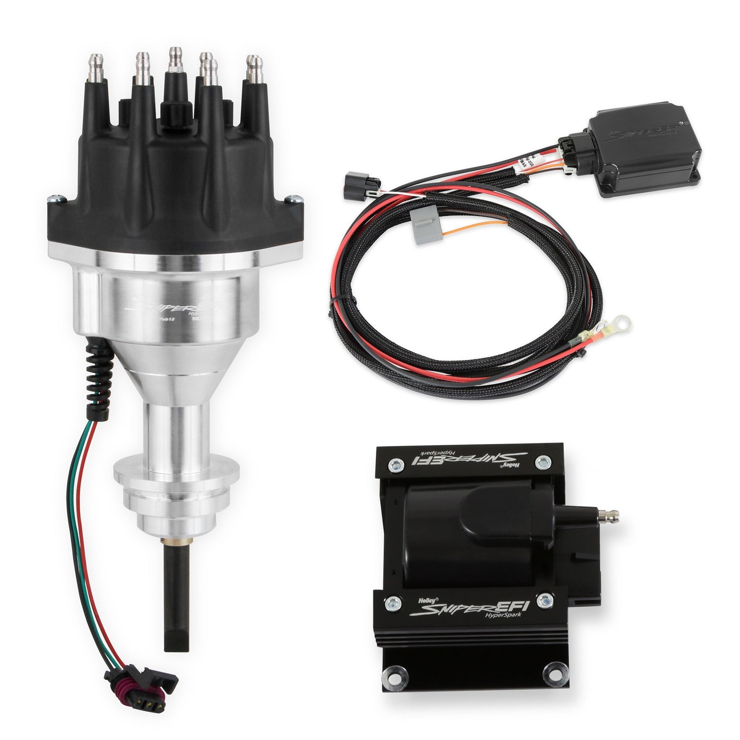 SNIPER 2 EFI HYPERSPARK IGNITION MASTER KIT,BOX,COIL,DISTRIBUTOR,PO,CHRYSLER 383