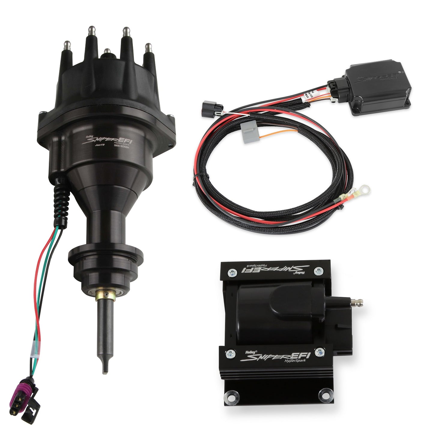 SNIPER 2 EFI HYPERSPARK IGNITION MASTER KIT,BOX,COIL,DISTRIBUTOR,BK,CHRYSLER 383
