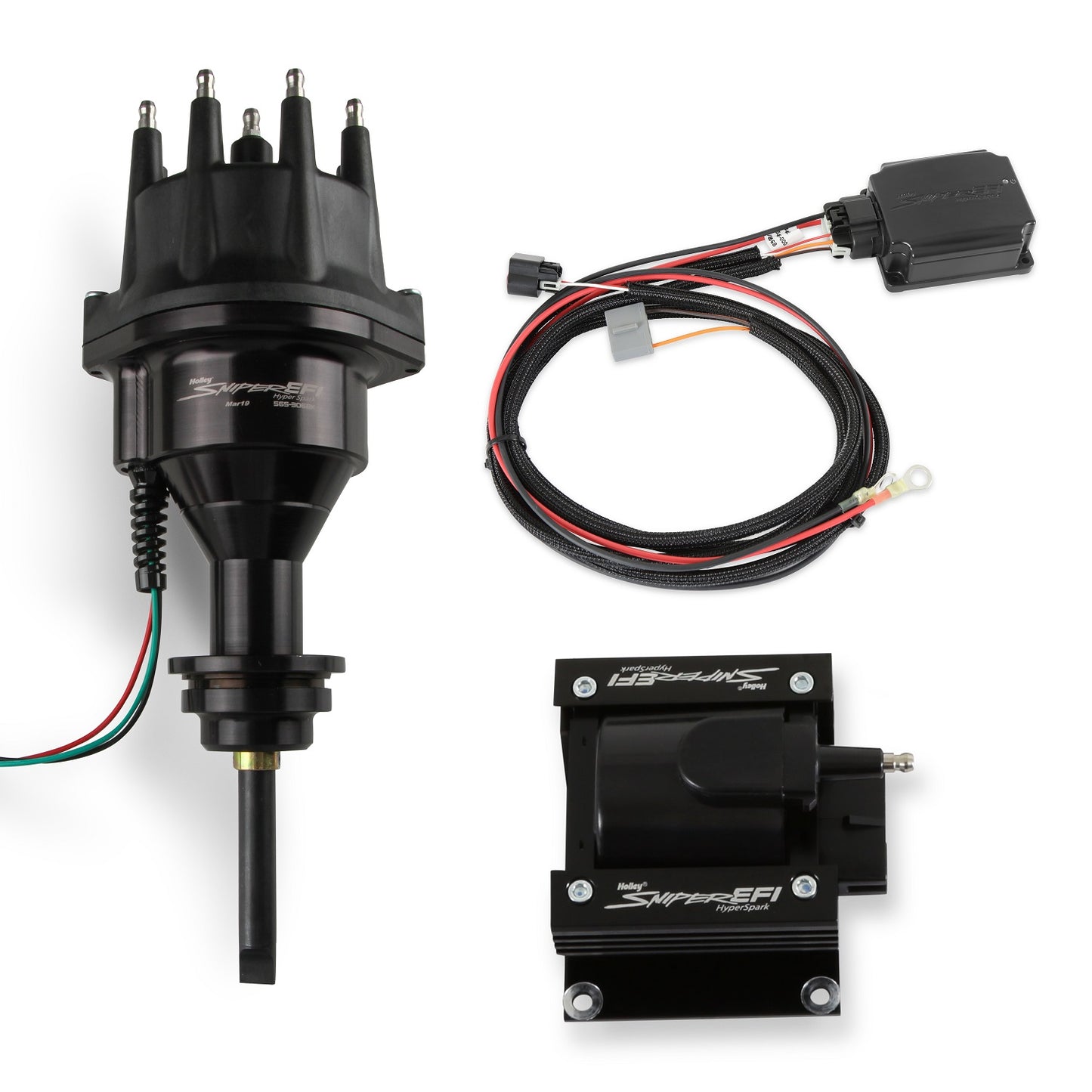 SNIPER 2 EFI HYPERSPARK IGNITION MASTER KIT,BOX,COIL,DISTRIBUTOR,BK,CHRYSLER 426