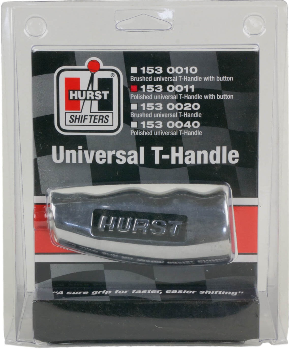 T-HANDLE,UNIVERSAL,W/12V SWITCH,POLISHED