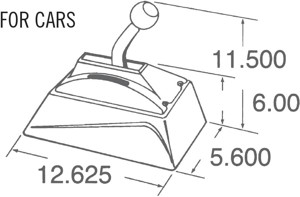 V-MATIC 3 RATCHET SHIFTER,3/4 SPEED,AUTO