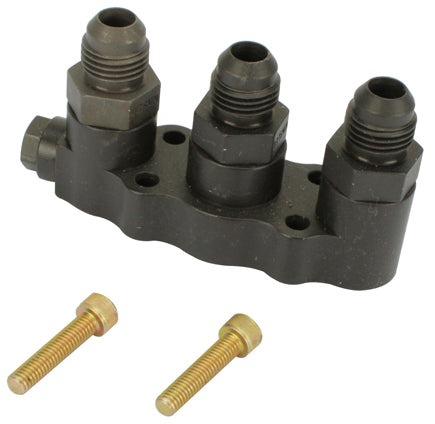 TOUGH PUMP IN/OUT MANIFOLD,3 PORT FEMALE