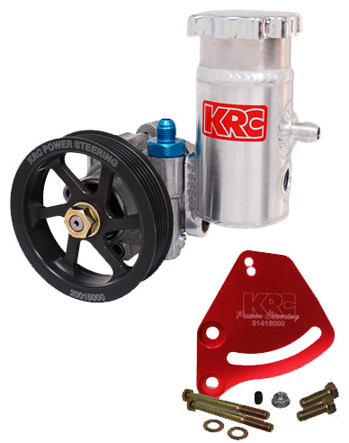 PS STEERING KIT,SBC,BLOCK,SERPENTINE,BOLT-ON