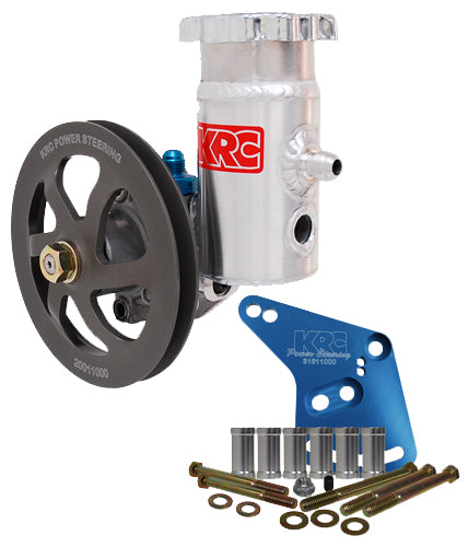PS STEERING KIT,302 FORD,V-BELT,BOLT-ON