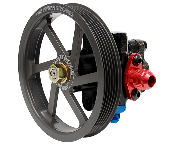 PS PUMP W/6.0" PULLEY,SERPENTINE,STEEL