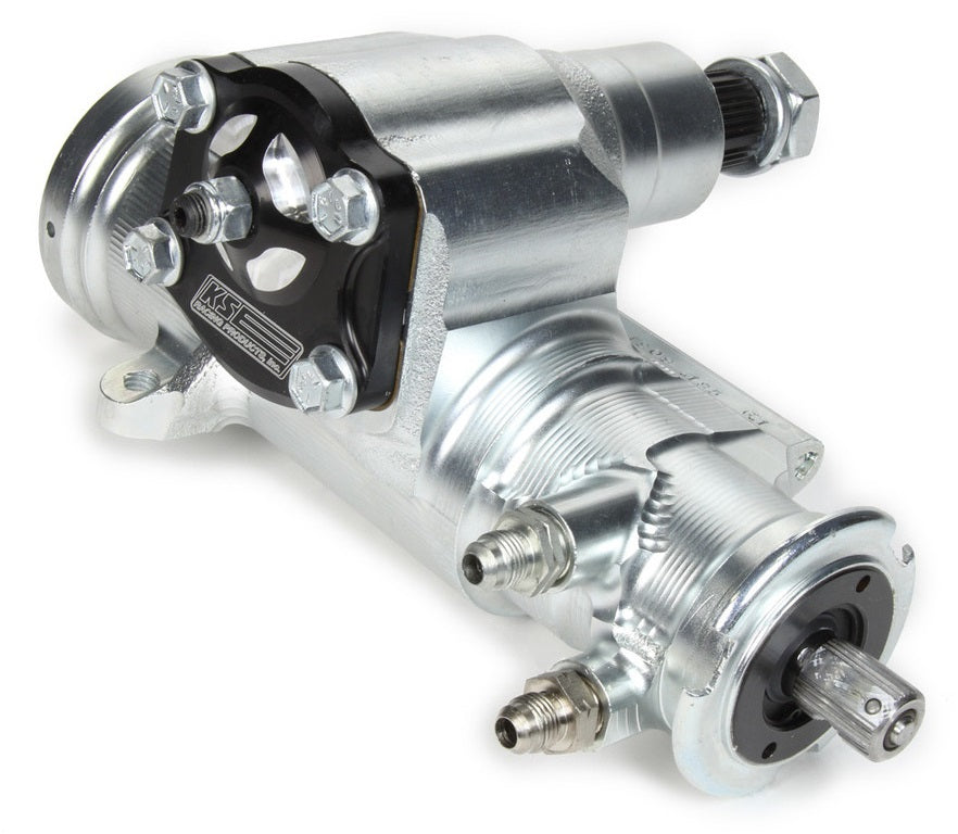 STEERING BOX,6:1 POWER,3/4-30,X-LITE,185,LW 5 LBS LIGHTER THAN OEM