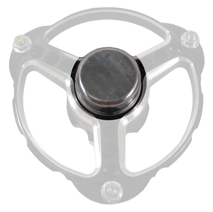 ALUMINUM CAP 10" MICRO SPRINT FRONT HUB