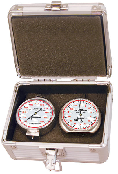TIRE DUROMETER & DEPTH GAUGE SET,W/CASE