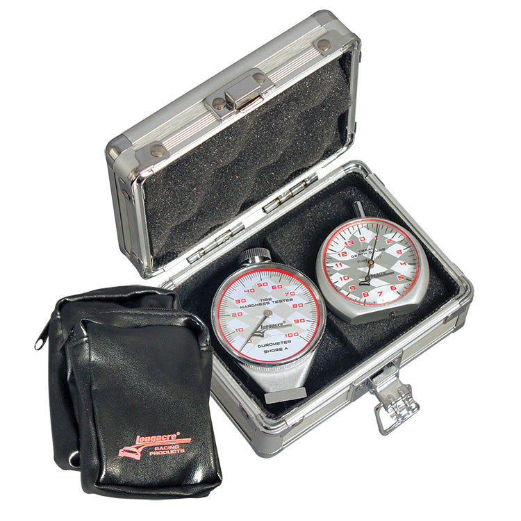 TIRE DUROMETER & DEPTH GAUGE SET,W/CASE