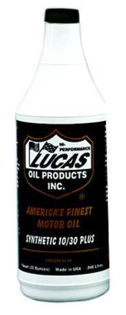SYNTHETIC 10/30 RACING OIL,1 QUART
