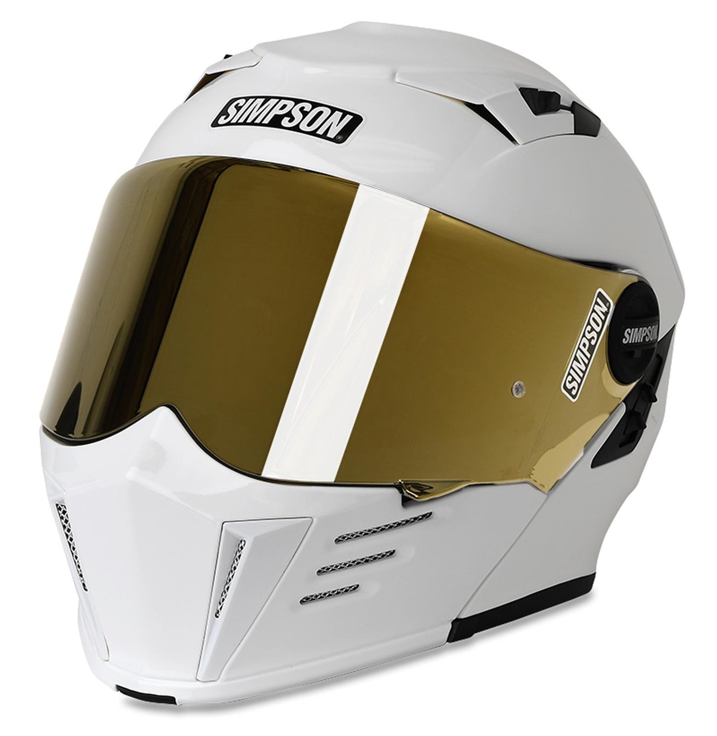 MOD BANDIT HELMET,WHITE,MEDIUM