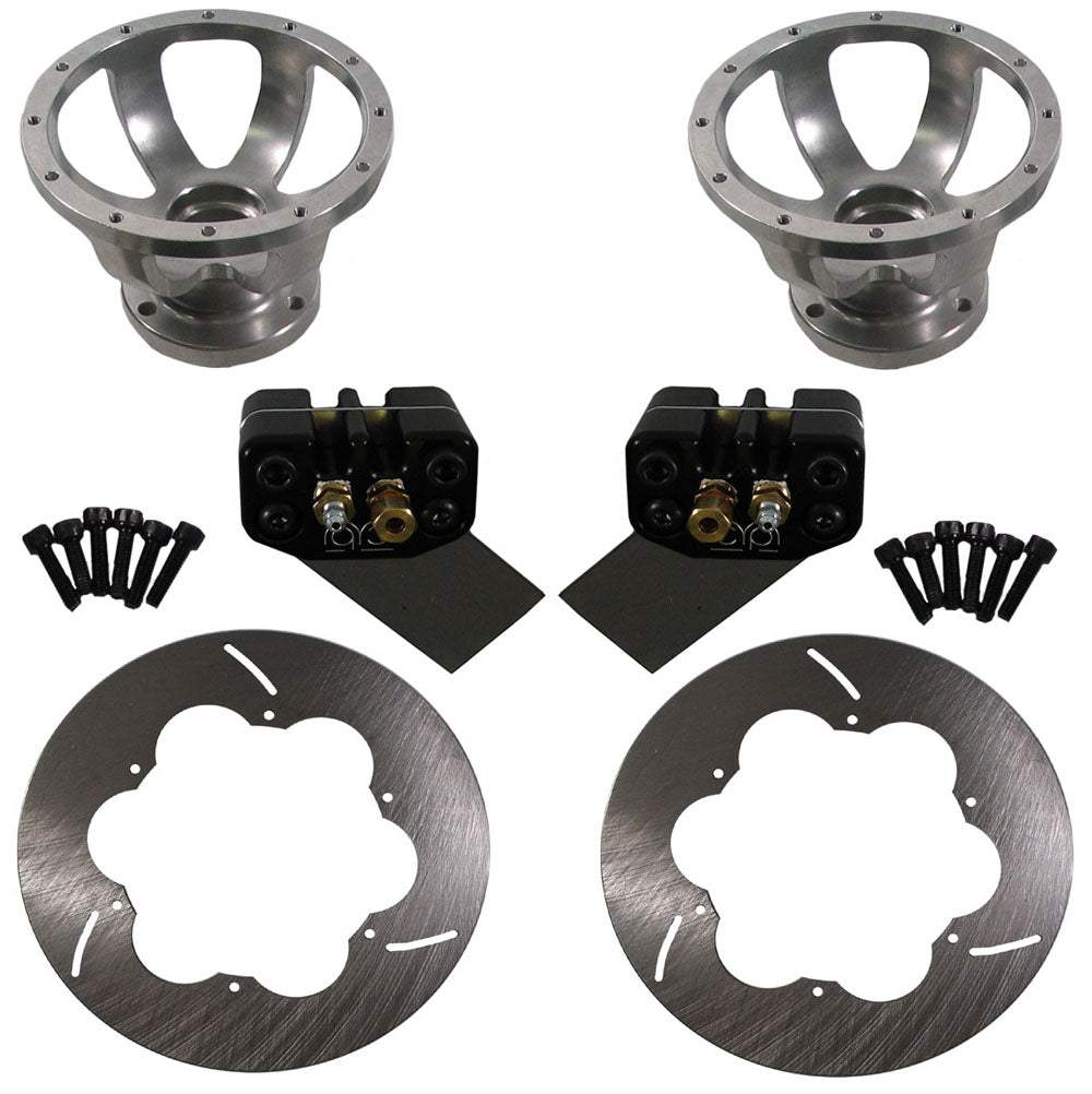 FRONT KART KIT,ENDURO,CAL,HUBS,ROTORS,US