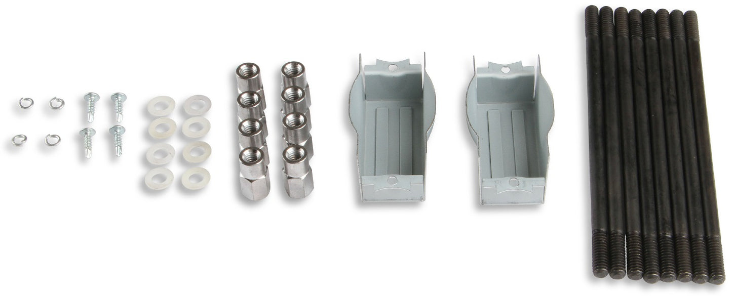 VALVE COVERS,SBC,87-97,CENTER BOLT,ALUM,FINNED,POLISHED