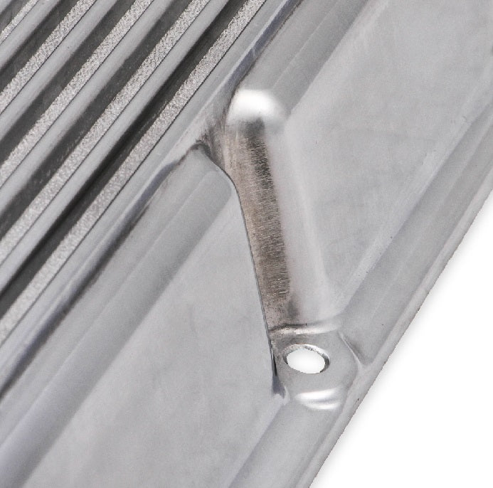 VALVE COVERS,SBF,62-85,221>351W,ALUM,FINNED,POLISHED