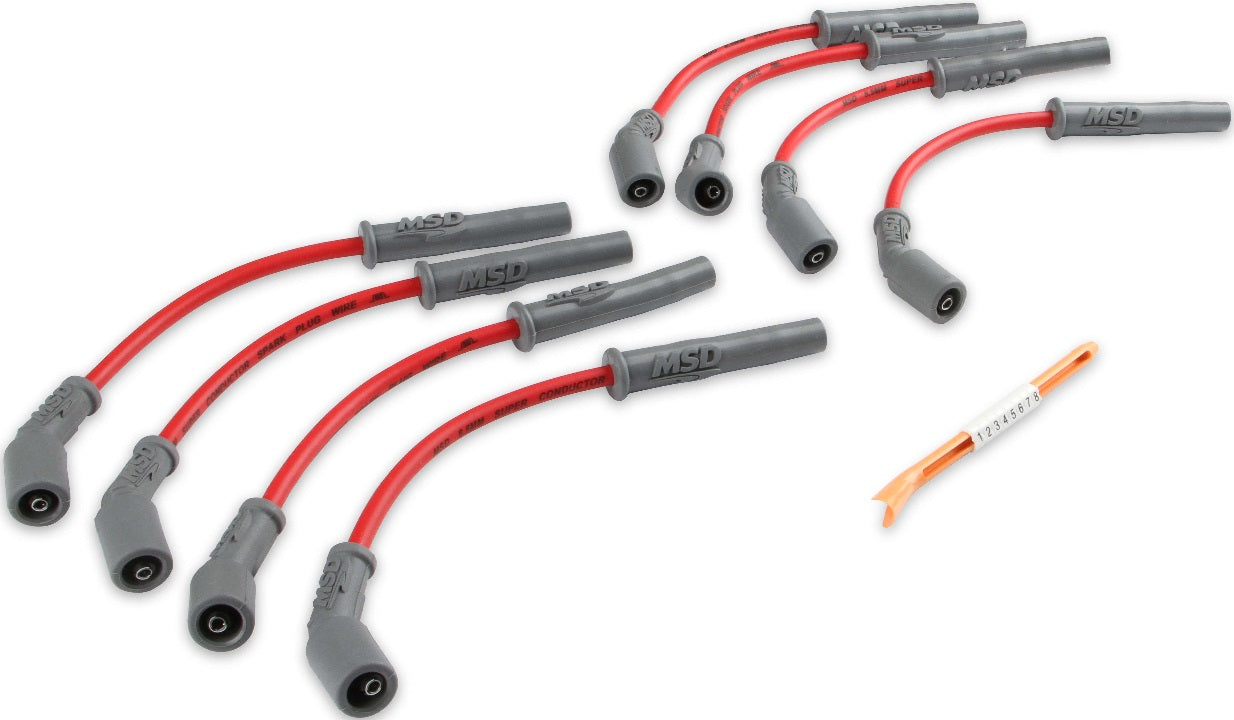 WIRE SET,SUPER CONDUCTOR,99-05 GM TRUCK,8.5MM,4.8/5.3/6.0L