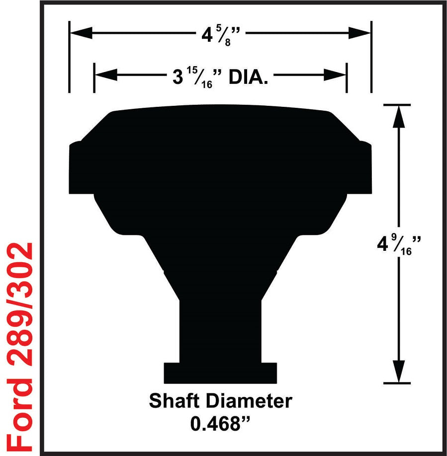 DIS IGNITION KIT,ECU,WIRES,SBF 289-302,BLACK
