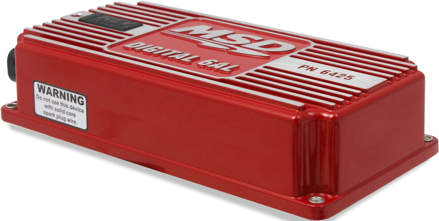 IGNITION BOX,6AL,ADJ REV LIMITER,RED