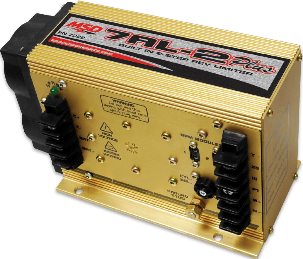IGNITION BOX,7AL-2 PLUS,W/REV CONTROL,GOLD