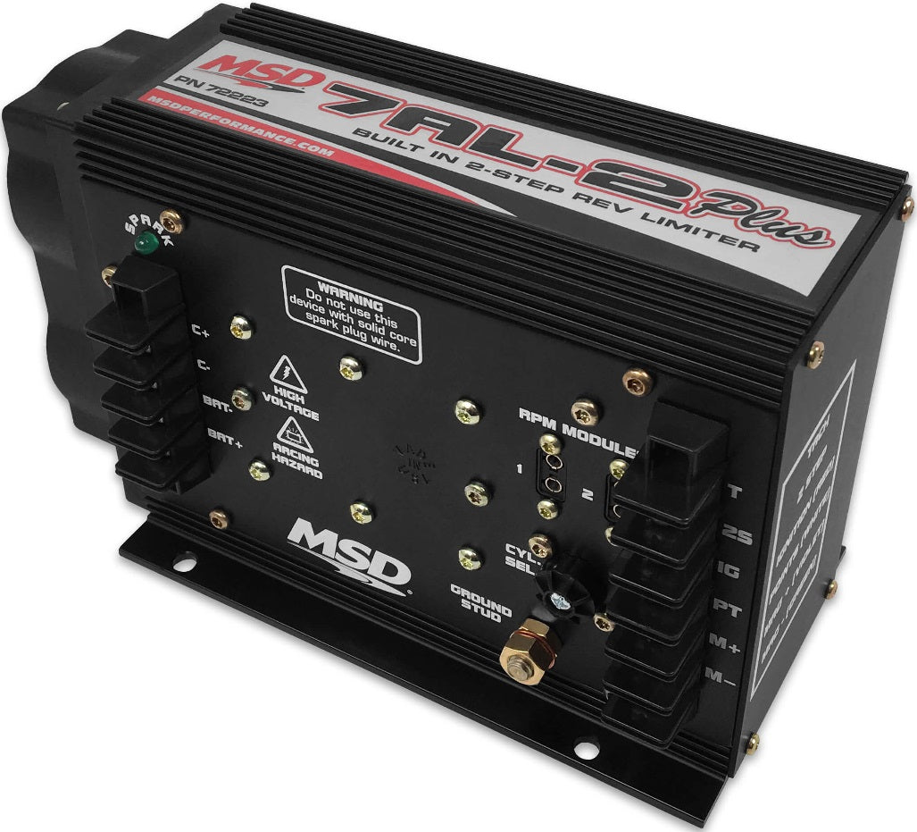 IGNITION BOX,7AL-2 PLUS,W/REV CONTROL,BLACK