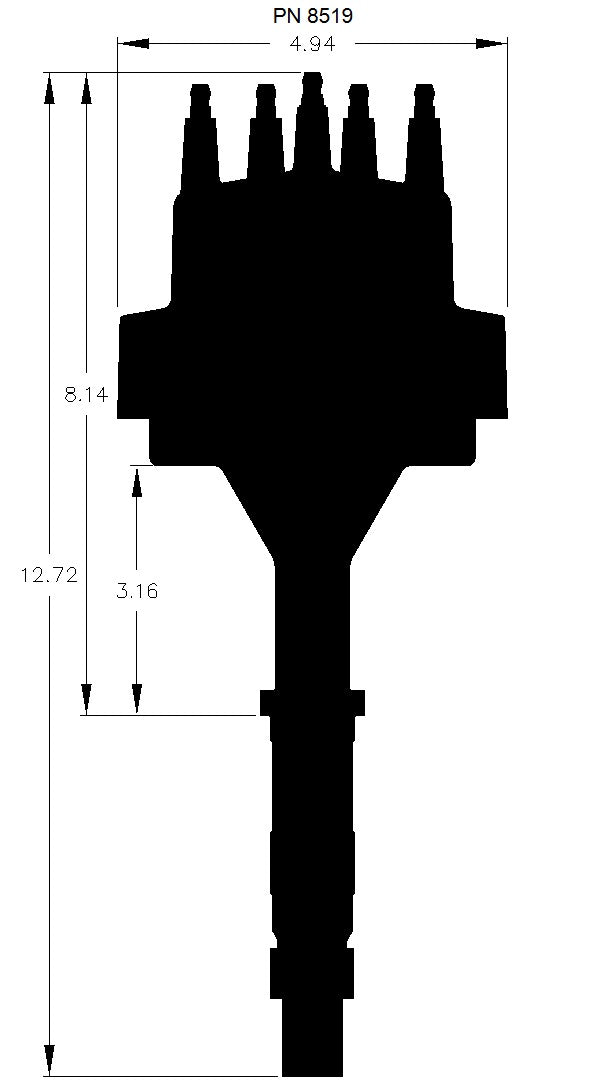 DISTRIBUTOR,PRO BILLET,AMC V-8