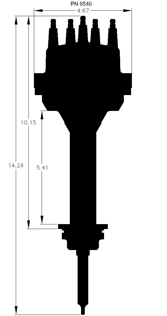 DISTRIBUTOR,PRO BILLET,MOPAR 426/440,SMALL