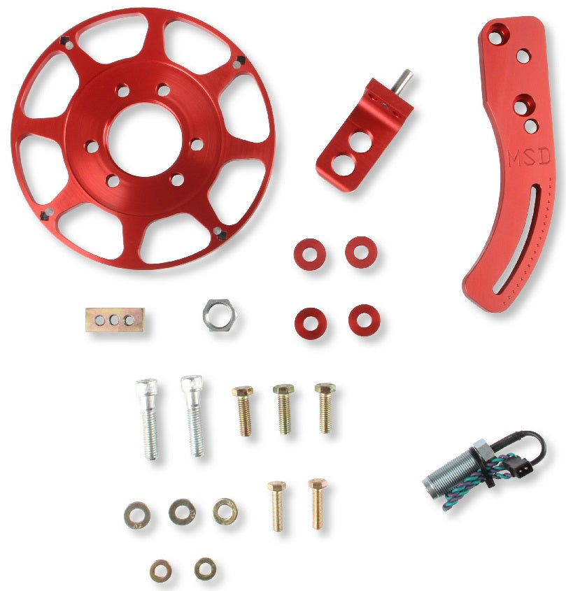 CRANK TRIGGER KIT,BBC,FLYING MAGNET,8"