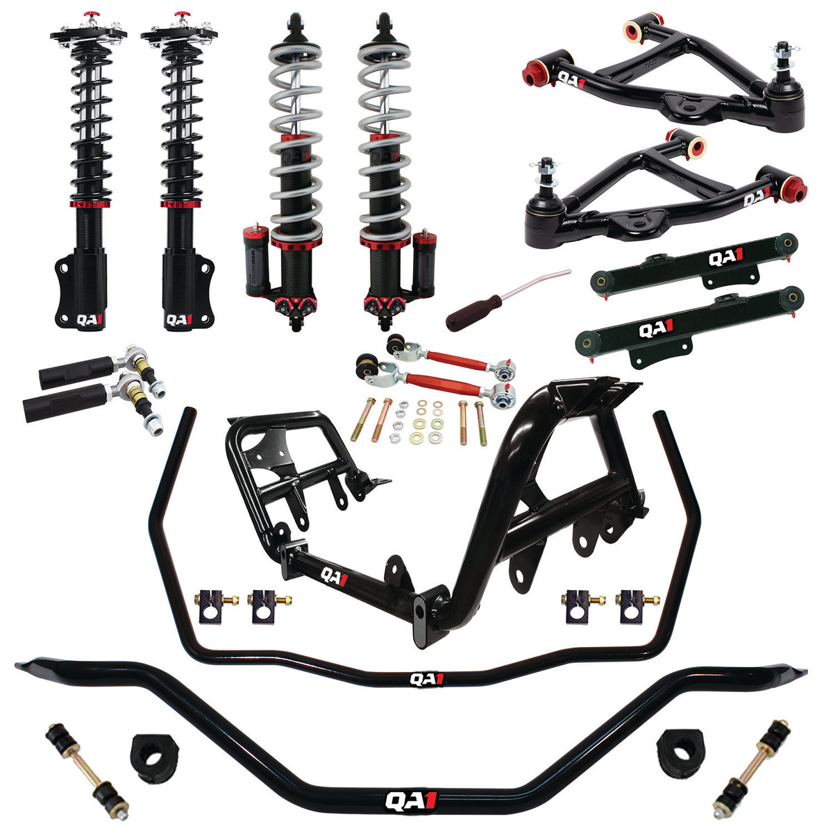 HANDLING KIT,LEVEL 3,MUSTANG,87-89 MUSTANG,W/ SHOCKS
