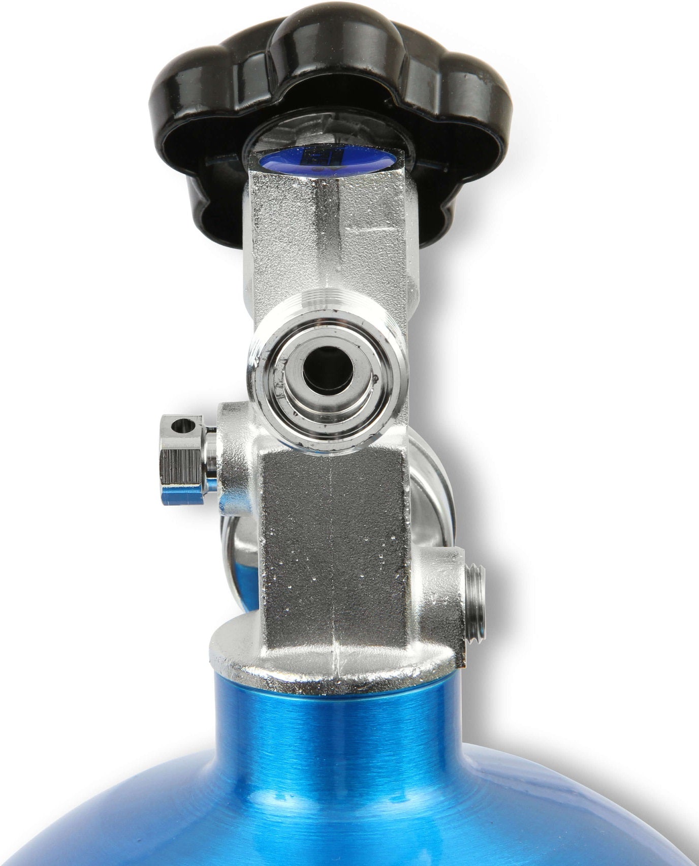 N2O BOTTLE,10LB,BLUE,SUPER HI-FLO,GAUGE