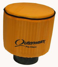 SPRINT/KART 4 1/2" X 5" FILTER COVER,ORANGE