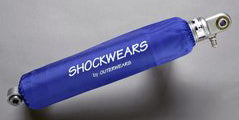 3.5" OD X 10" TALL SHOCKWEAR,PAIR,BLUE