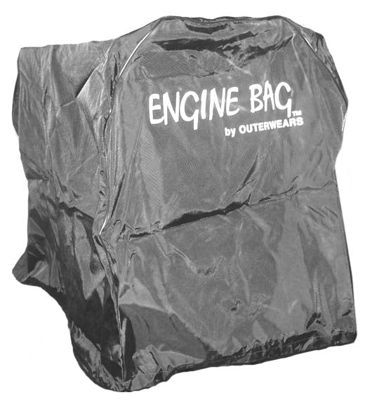 ENGINE BAG,BLACK VINYL