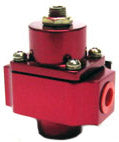 FUEL REGULATOR,BILLET,3-12 PSI,RED