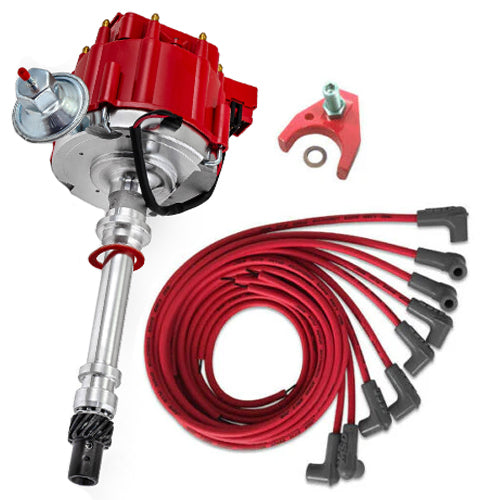 GM CRATE IGNITION KIT,HEI DISTRIBUTOR,MSD WIRES