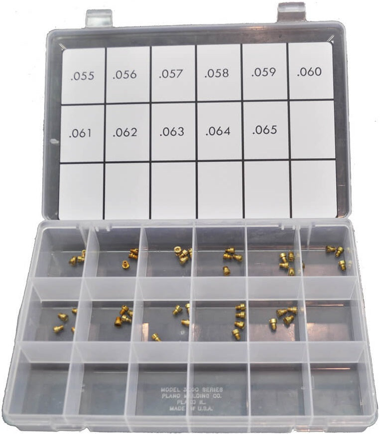 AIR BLEED ASSORTMENT,.055>.065