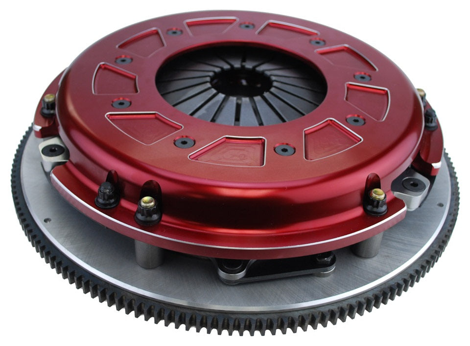 PRO STREET CLUTCH SET,GM LS 6-BOLT,10.5",300 SERIES,1 1/8"-26 SPLINE,STEEL FLY