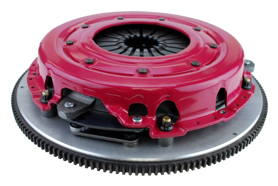 FORCE CLUTCH SET,GM LS 6-BOLT,10 1/2",300 SERIES,1 1/8"-26 SPLINE,STEEL FLY