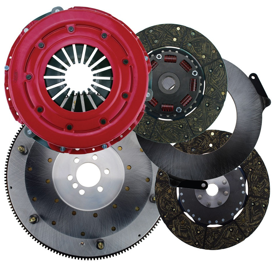 FORCE CLUTCH SET,FORD 8-BOLT,10.5",300 SERIES,1 1/16"-10,164T STEEL FLYWHEEL