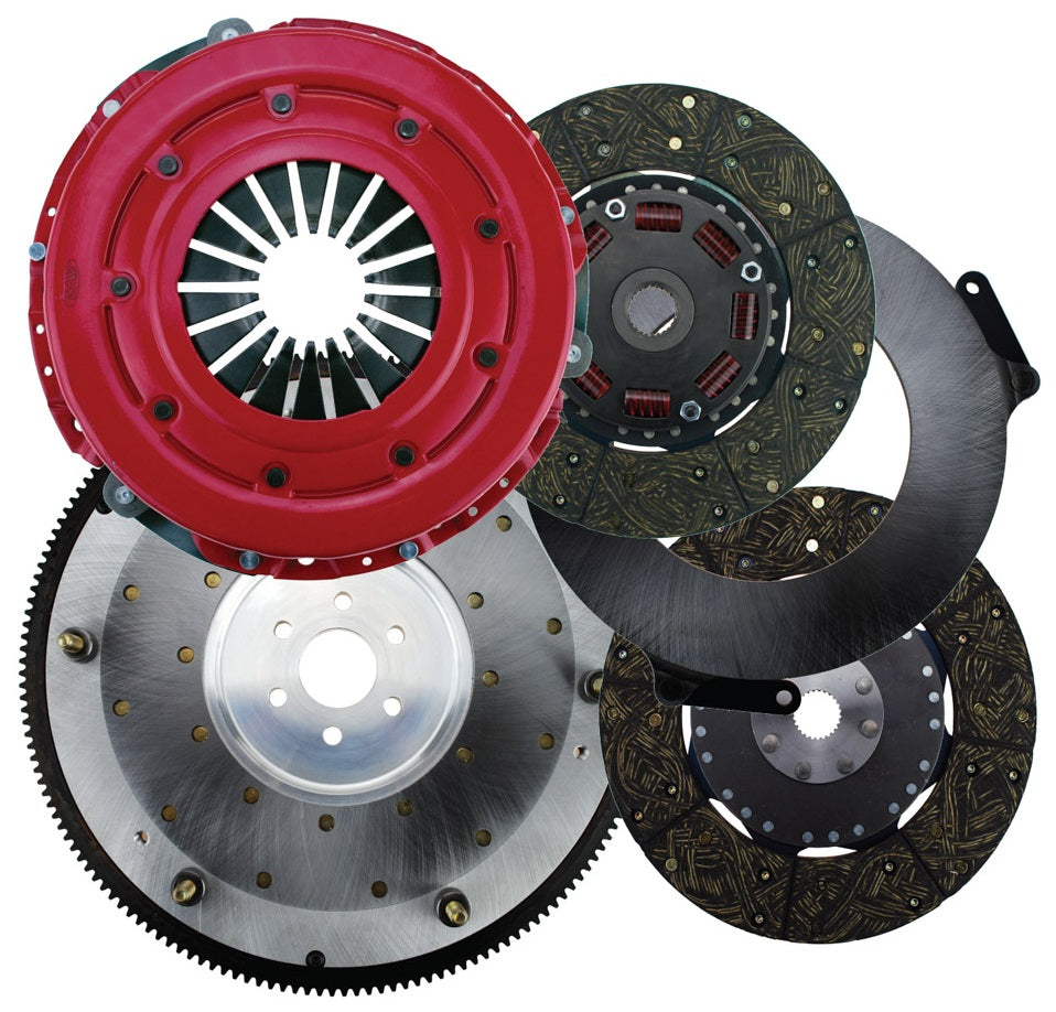 FORCE CLUTCH SET,FORD,10.5",300 SERIES,1 1/8"-26,157T ALUMINUM FLYW