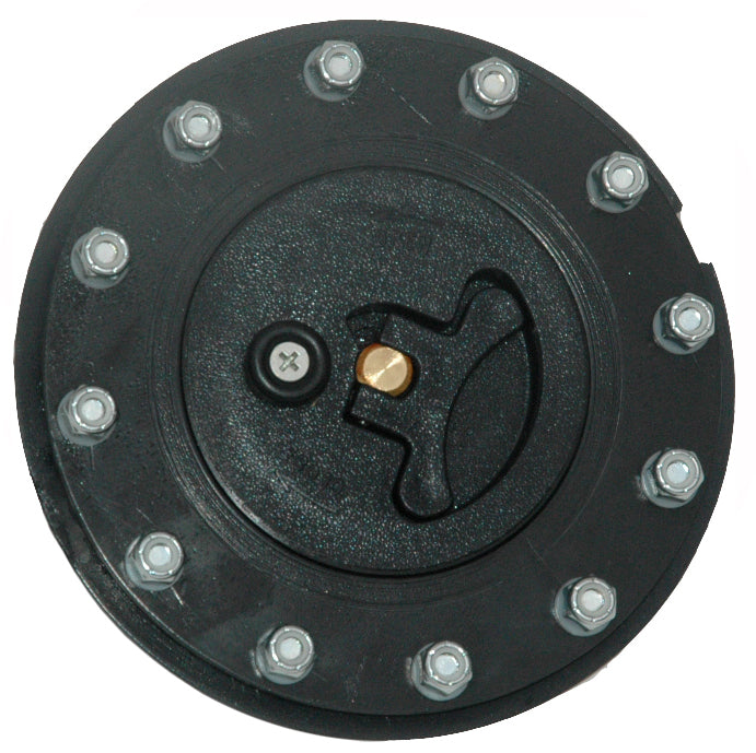 COMPLETE FLUSH MOUNT CAP ASSEMBLY